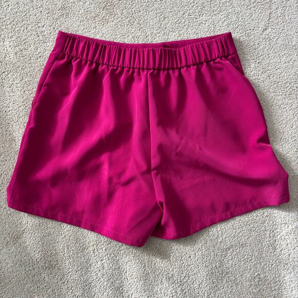 Sincerely Jules 2 Piece Crop Top & Shorts Set Pink Size Large - Picture 10 of 14